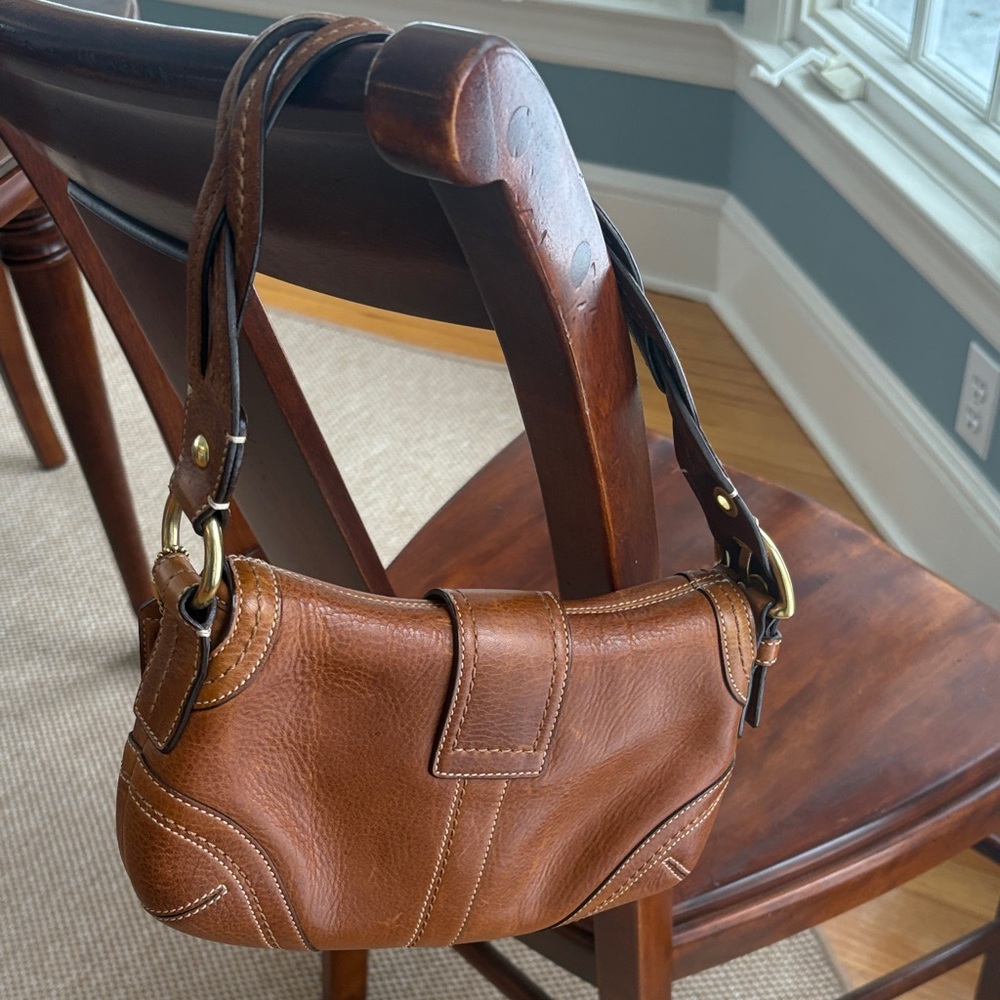 RARE!!! Vintage Coach Y2K 10317 Braided SoHo Bag with Solid Brass Hardware - Picture 5 of 14